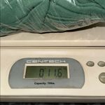 Sunday Retreat women’s large pullover green embroidered Lucky You sweatshirt Photo 8