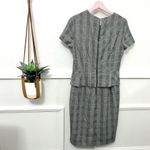 Ted Baker  Linnah Check Asymmetric Tailored Dress Size 3/ M Photo 4