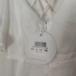 Selfie Leslie  whimsy coquette ruffle Hem Dress White Soft-Girl Bridal Mini XS Photo 7