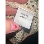 Petal + Pup Women's Crochet Knit Button Down Shirt Top, Collared, Casual Tan Size M Photo 8