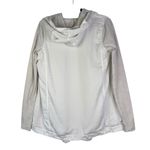 Lululemon  blissed out wrap hooded‎ jacket in white gray cross hood Small 6 Photo 7