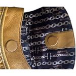 Tignanello Mustard Leather Crossbody Handbag. Yellow Photo 8