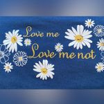 Blair daisy short sleeve crewneck blue white yellow soft tee T-shirt top size L Photo 1