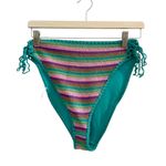 Show Me Your Mumu Vagabond Bikini Bottoms Jetset Stripe Crochet XS Photo 4