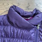 Athleta  Women's Downalicious Purple Goose Down Lightweight Puffer Jacket Coat Photo 8