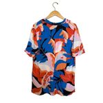 MINKPINK NWT  Women's Lukas Button-Up Shirt Standard Size S Tropical Floral Photo 6