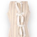 Altuzarra Luxe: new ꕥ Blanche Grosgrain Tie Pom Pom Dress ꕥ Parchment Stripe ꕥ Photo 10