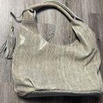 Maxine Couture Mamba Hobo Snakeskin Embossed Leather Handbag Photo 2
