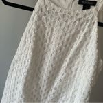 White House | Black Market  white lace dress / eyelet white dress Photo 10