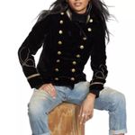 Ralph Lauren Velvet Military Jacket Photo 4