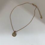 R. J. Graziano 2 Charm Necklace Angel and Pearl Gold Tone 16 Photo 1