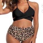 SheIn Women's Sexy Bikini Swimsuits, Women's High Waisted Bandage Photo 0