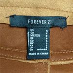 Forever 21 Womens Fringe Skirt Size Small Brown Faux Suede Coastal Cowgirl Western Mini Y2K Photo 4