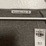 Abercrombie & Fitch Gray Long Sleeve Bodysuit Photo 5