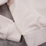 Athleta Cropped Boxy Crewneck Sweatshirt Women's XS Cream Long Sleeve Soft Photo 2