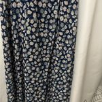 Madewell  Navy Floral Midi Dress Photo 5