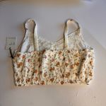 Japna  Crop Top floral pattern Sz‎ M Cottage Core Lace Feminine Coquette NWT Photo 10