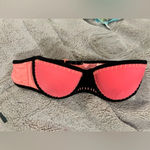Victoria's Secret Victoria’s Secret strapless Y2K bikini top Color block w/ embroidered edge 32B Photo 3