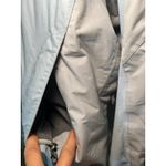 The North Face Women's Waterproof Hooded Jacket Light Blue Tan L/G Ski Snowboard Photo 2