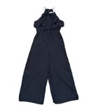 Zimmermann Zimmerman Black Sleeveless Ruffle-Frill Wide Leg Jumpsuit 100% Silk Size 1 (6) Photo 2