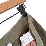 ANINE BING NEW Military Trouser Olive Green Photo 9