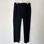 J.Crew Factory Pants Womens Petite Slim-Fit Full-Length Trouser Black Size 8P Photo 2
