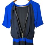 ALC Frank A.L.C. Betsee Knee Length Cut Out Dress Navy / Electric Blue size 4 Photo 5