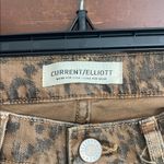 Current/Elliott  Amber stiletto, skinny Leopard Jeans Photo 4