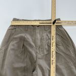 Madewell  Pants Womens 2 Beige Lanie Wide Leg‎ Pull On Pleat Trousers Photo 6