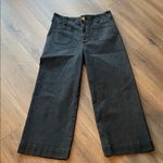 Maeve Anthropologie  Sparkle Wide Leg Crop Jeans Photo 2