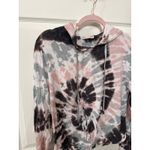 C&C California  Tie-Dye Twist Front Pullover Hoodie Sweatshirt, M Photo 1