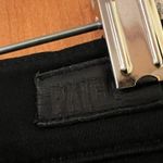 Paige  Verdugo Ultra Skinny Black Jeans Accented Front Pockets Women’s Size 30 Photo 6