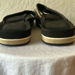 Coach : Black & Tan Janey (A8657) Signature C Sandals- 7- flaws Photo 11