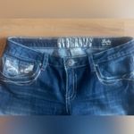 Hydraulic  Bailey SuperSkinny Jeans Women 11/12 Inseam 31 Denim Embroidered Gem Photo 3