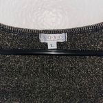 XOXO Gold & Black Shiny Tank Top Photo 3