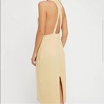 Free People Beach Light Yellow Sunrise Pinafore Jumper Sz.XS NWT Photo 2