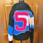 NWT, Lavishly Paris Women’s Quarter Zip Sweater. Size Small Black Photo 9