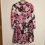 Veronica Beard  Hawken Tiered Silk-Blend Mini Dress Photo 4