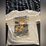 Awake  Nashville Country Music Festival Neutral Graphic T-Shirt Women’s Sz L EUC Photo 3