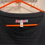 Urban Outfitters  Black Ribbed Long Sleeve Crop Top Photo 3