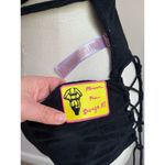 Fenty Savage 70s Terry Strappy Back Teddy In Black With Matching Shorts Size XL Photo 8