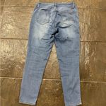 1822 Denim Skinny Women's Size Size 10 Light Wash Stretch Classic Mid Rise Photo 2