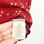 Anthropologie Tiny Womens Boho Summer Sleeveless Embroidered Tank Top XS Red Photo 5