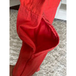 Old Navy  Linen Blend Romper Jumpsuit Smocked Coral Summer Spring Boho Pockets XL Photo 7