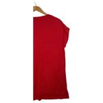 Orvis Knit Top Womens Medium Red V Neck Relaxed Fit Short Sleeve Classic Casual Photo 10