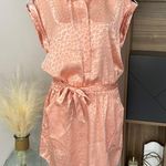 Joie nwt //  daran island sunset leopard satin mini dress Photo 3