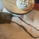 Mark Cross Vintage Mini Green Khaki Leather Crossbody Bag Photo 5