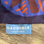 Gauderia Scarf 49" Square Silk HÉCTOR DEL CASTILLO Purple Pink‎ Photo 1