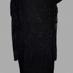 Bisou Bisou  Michele Bohbot Black Lace Cold Shoulder Dress Women’s Size 16 Photo 0