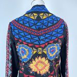 Johnny Was $598 NWOT Embroidered Floral Cardigan Multicolor Sweater Sz S Photo 6